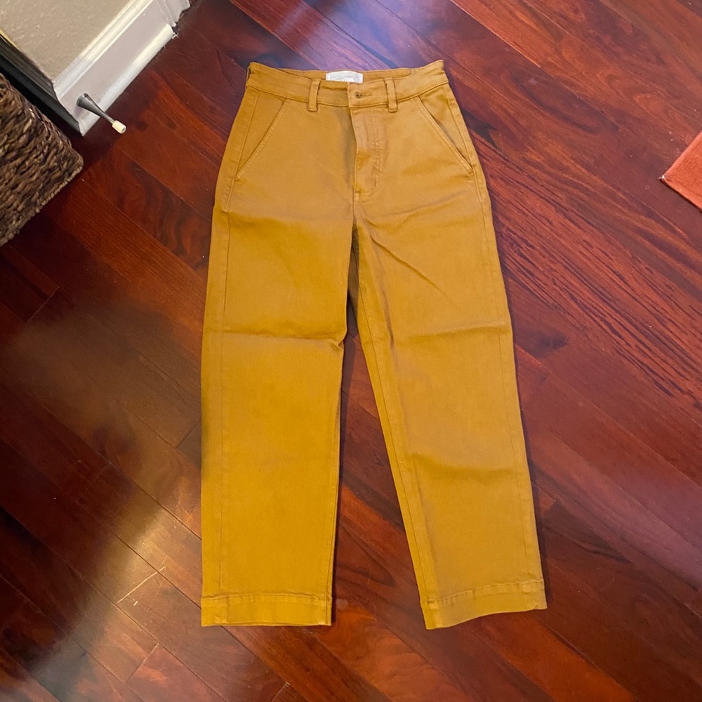 Everlane straight leg crop - never worn